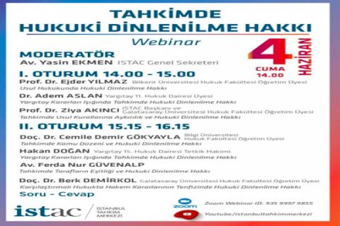 Dr. Cemile Gökyayla Has Participated As Speaker in the Conference Due Process and Arbitration