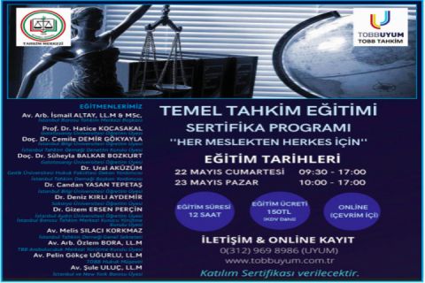 Dr. Cemile Gökyayla & Dr. Candan Yasan Gave Lectures in Arbitration Certificate Program