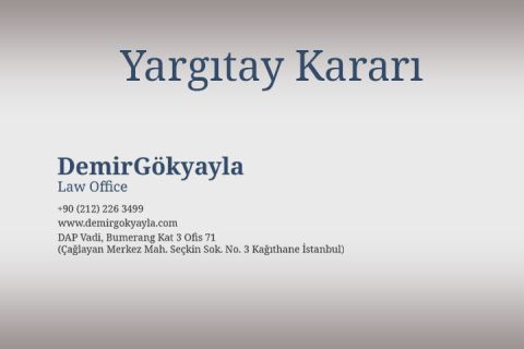 Court of Cassation decision