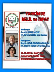 Doç Dr Cemile Demir Gökyayla Tahkimde Deliller ve İspat Hakkında Konuşacak